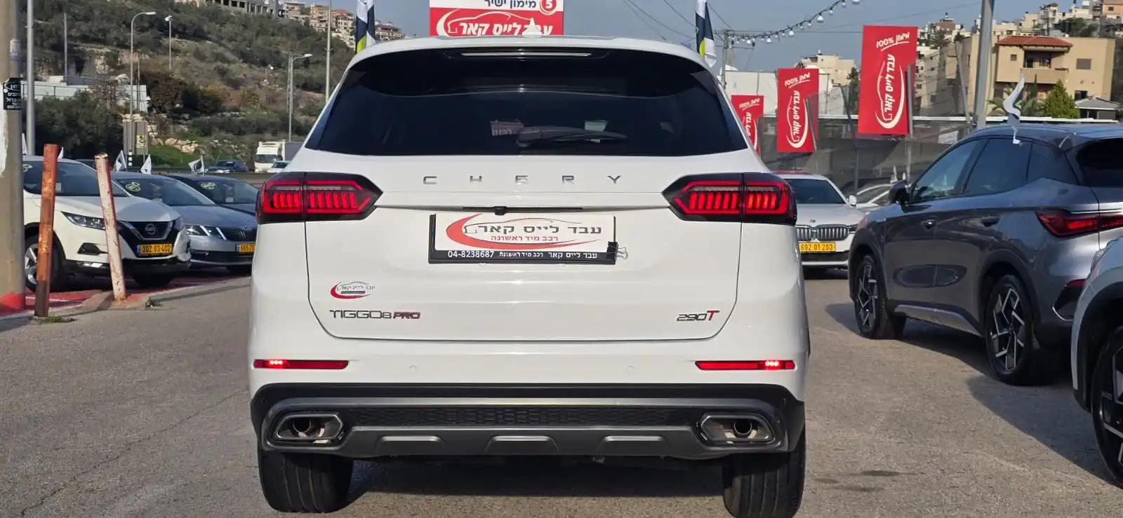 טיגו 8 פרו נופל 7 מקומות